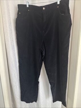 JONES NEW YORK SPORT VELVET JEAN STYLE PANTS SZ: 20 W